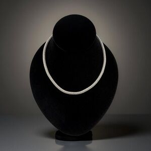 Vintage Silpada 925 Sterling Silver Foxtail / Wheat Chain Necklace – 16” N0603